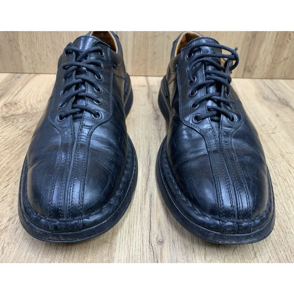 Allen Edmonds 48040 Men's Black Leather Comfort Oxford Shoes Size 9.5 D USA